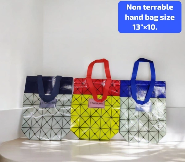 Non Terrable Hand Bag Size 13x10