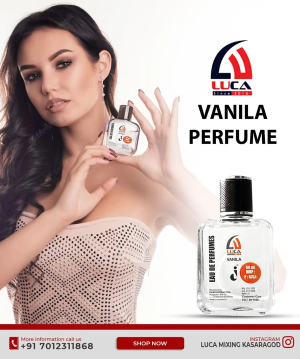 LUCA VANILA PERFUME  - Golden Fizz
