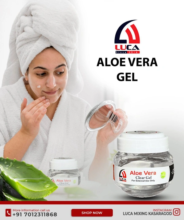 LUCA ALOVERA GEL  - White, 100ml
