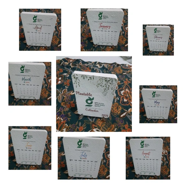 Plantable Calender 
