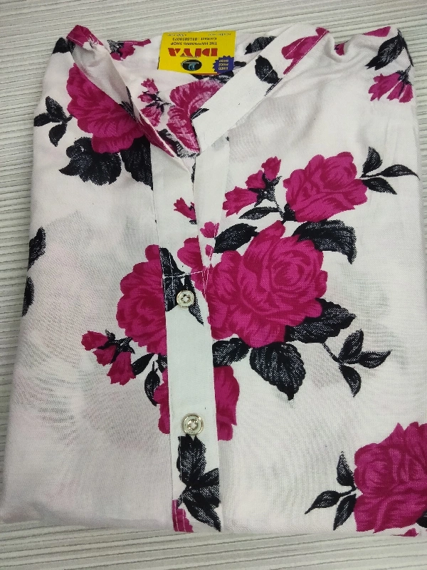 Print Plazo Set - Rani Flower 🌺 Print, Free Size