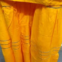 Sharara Set With Duptta - Yellow 🟡 Sharara set with Golden Duptta, Free Size