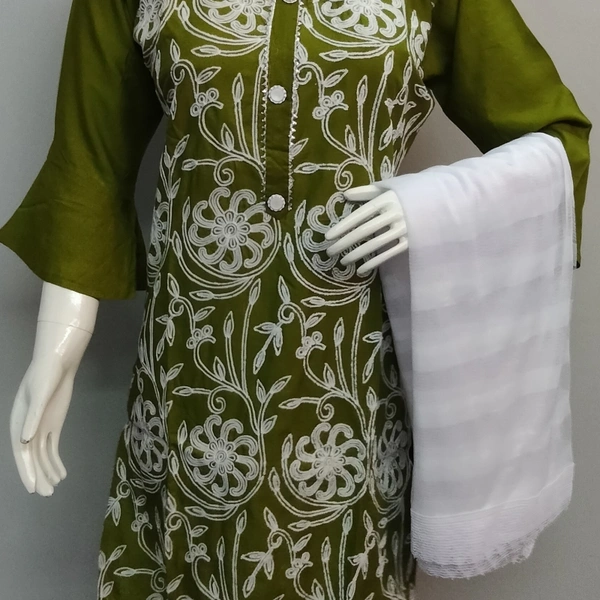 Sharara Set - Mehedi, Free Size