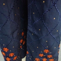 Plazo Set - Nevy Blue, Free Size