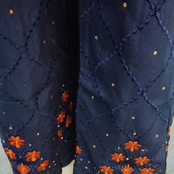 Plazo Set - Nevy Blue, Free Size
