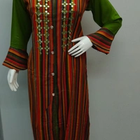 Plazo Set - Multi colour Mehedi Plazo, Free Size