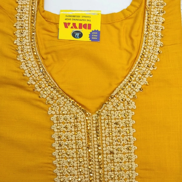 Kurti - Mustard Colour, M