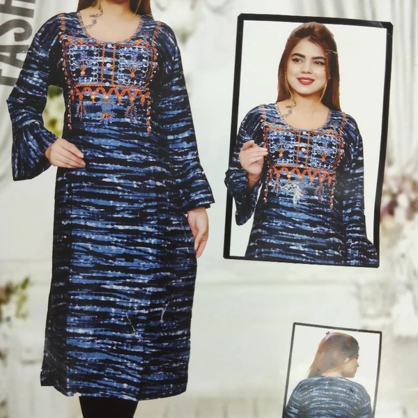 Kurti - blue 🔵, Free Size
