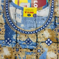 Kurti - blue 💙 multi, Free Size