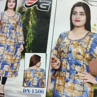 Kurti - Gajri multi, Free Size