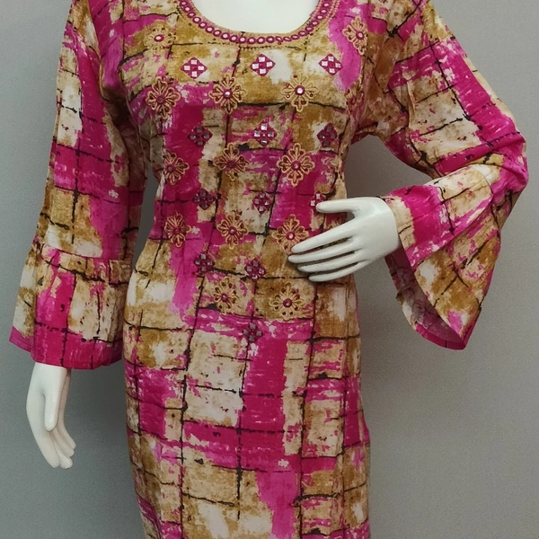 Kurti - Rani multi, Free Size