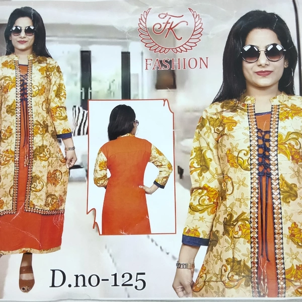 Kurti - Red ♥️ Multi, Free Size