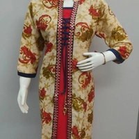 Kurti - Red ♥️ Multi, Free Size