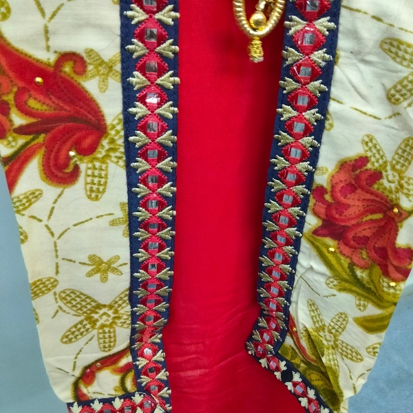 Kurti - Red ♥️ Multi, Free Size
