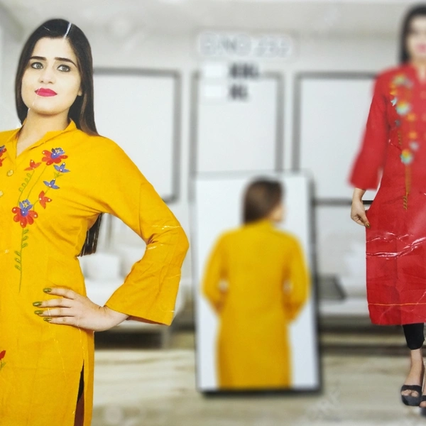 Kurti - Brown 🟤, Free Size