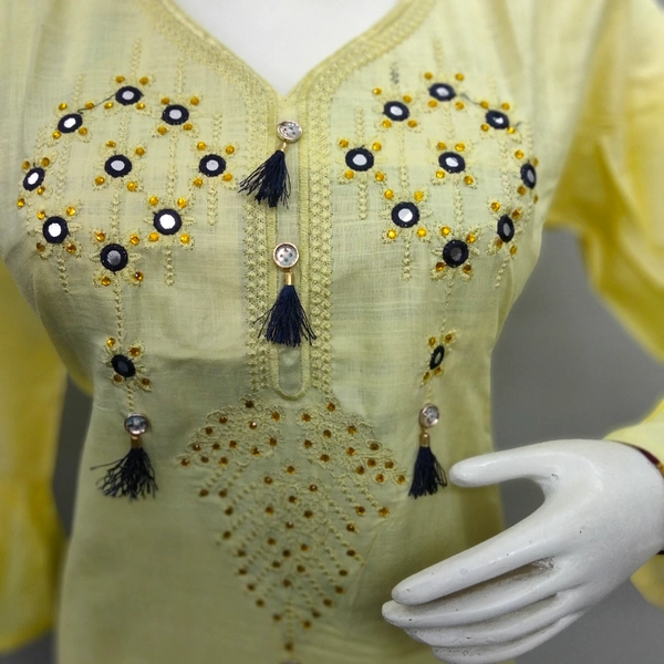 Kurti - Lemon 🍋, Free Size