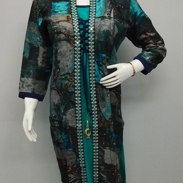 Kurti - Rama Green, Free Size
