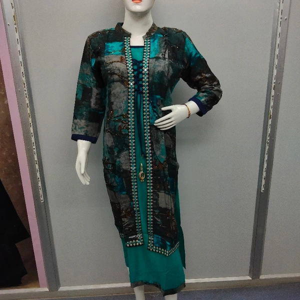 Kurti - Rama Green, Free Size