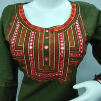 Kurti - Free Size, Mehendi