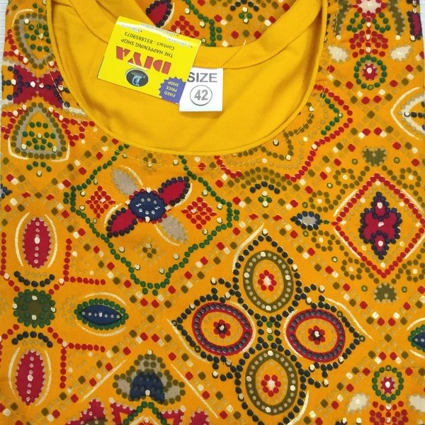Kurti - Yellow 🟡, M