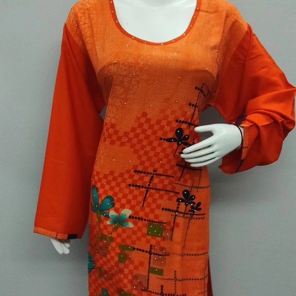 Kurti - Orange 🍊, XXL