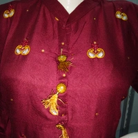 Kurti - Mehroon, Free Size