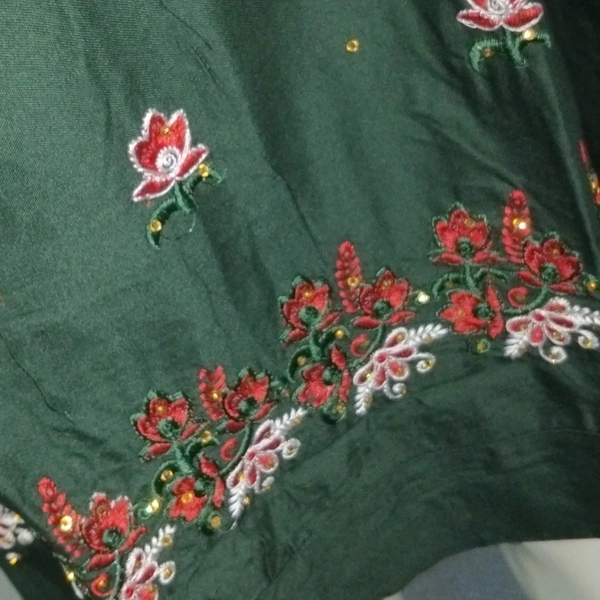 Kurti - Bottle Green, Free Size