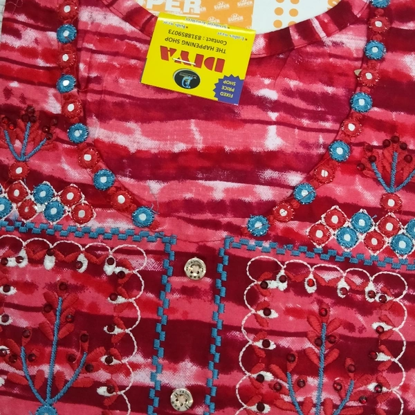 Kurti - Red ♥️, Free Size