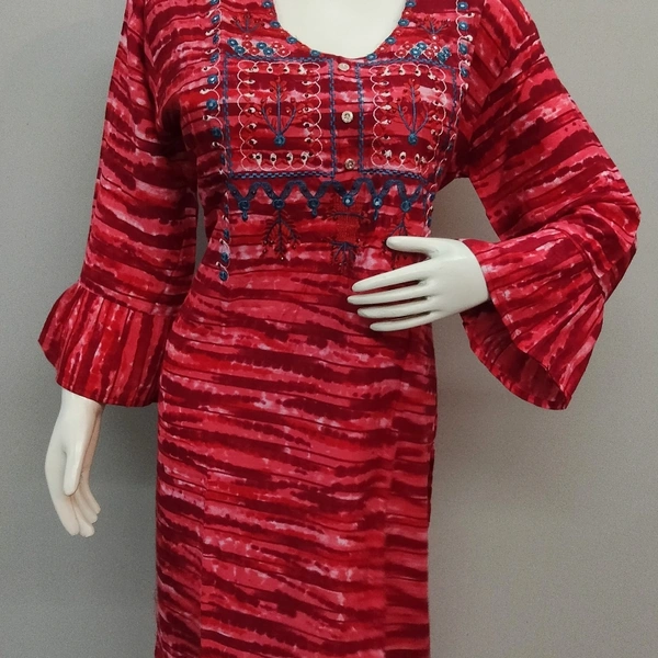 Kurti - Red ♥️, Free Size