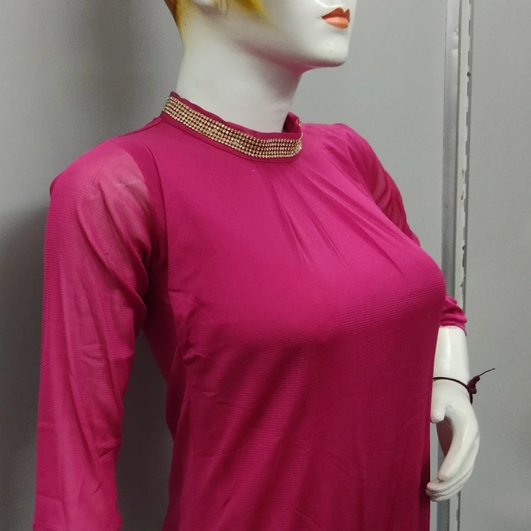  Fancy Top - Rani Pink, S