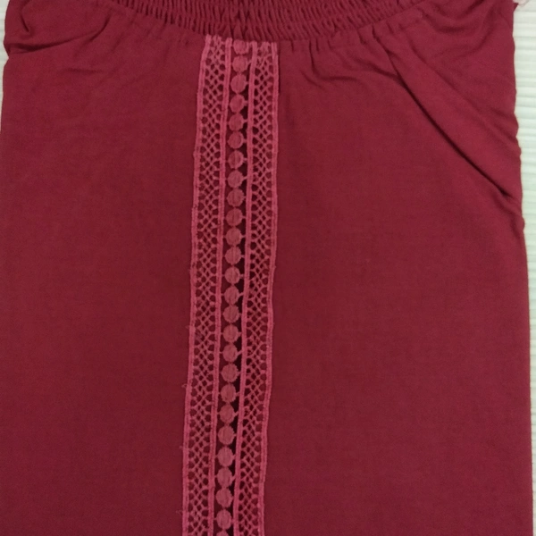 Top - Mehroon ♥️ Red, S