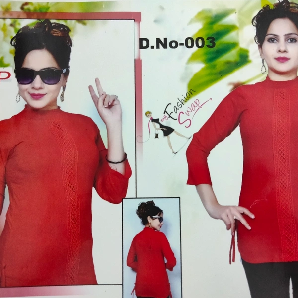 Top - Mehroon ♥️ Red, S