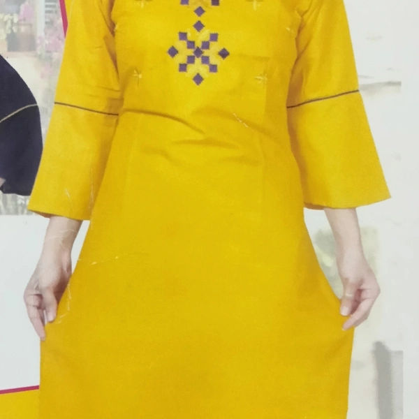 Kurti - Mustard Yellow 🟡, XXL