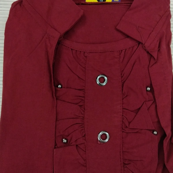 Jump Suit - Mahroon Red, S