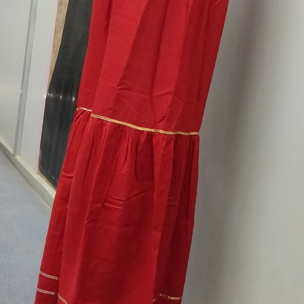 Plazo Pant - ♥️ Red, Free Size