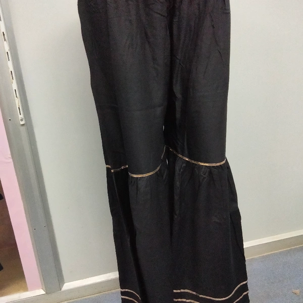 Plazo Pant - Black 🖤, Free Size