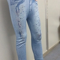 Jegging - Blue, S