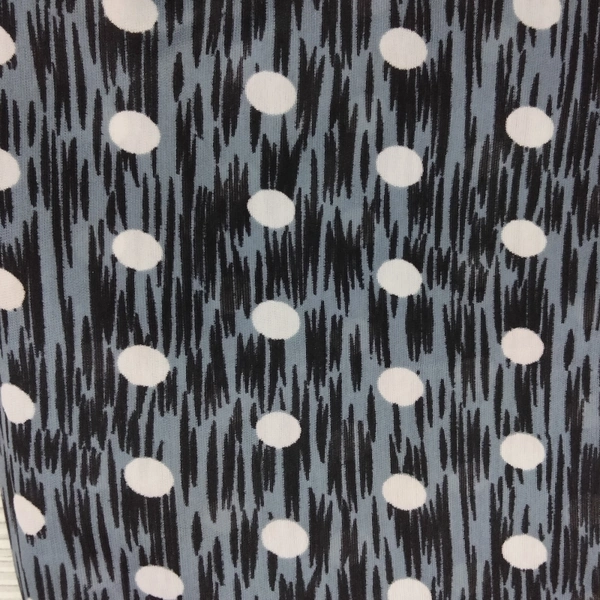 Print Plazo - Grey colour, Free Size