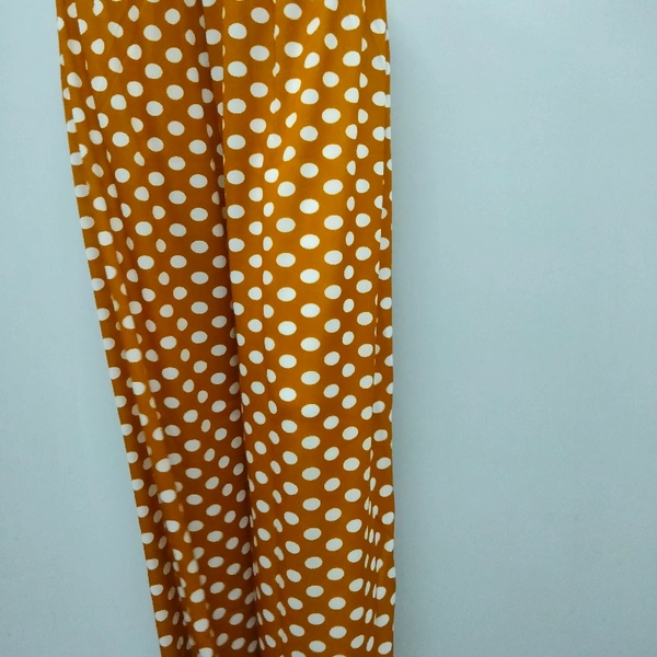 Plazo Dot Print - Nevy Blue, Free Size