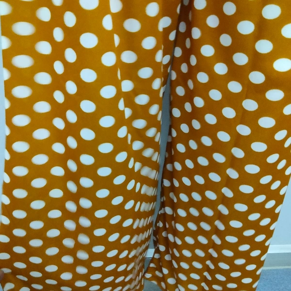 Plazo Dot Print - Nevy Blue, Free Size