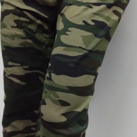 Pant Lower - Bottle Green multi, M
