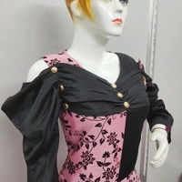 Gown - Pink & Black 🖤 work, L