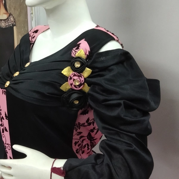 Gown - Pink & Black 🖤 work, L