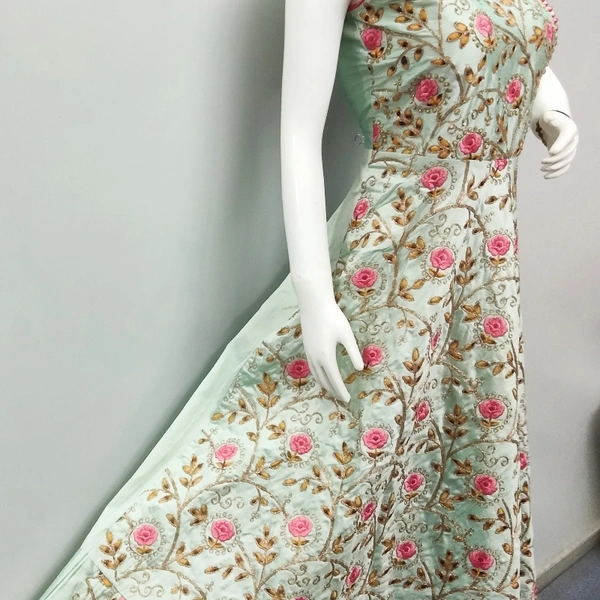Gown - Pista Green, L