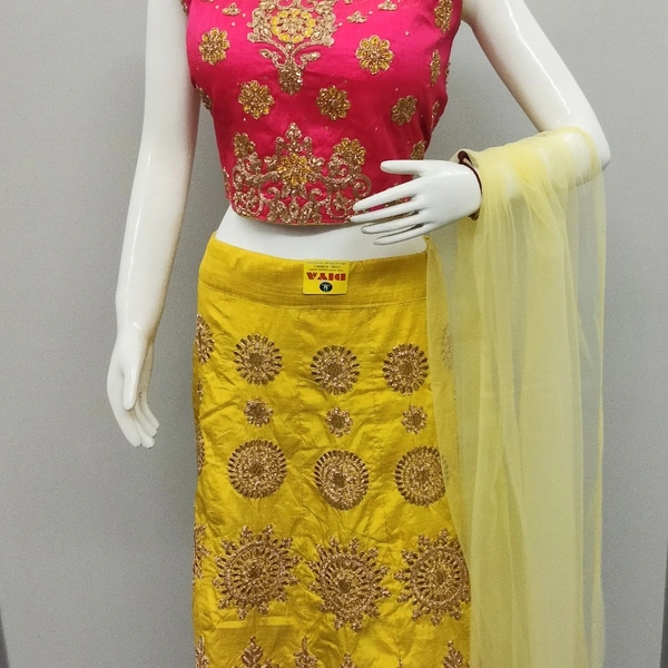 CROP TOP - Yellow Rani, L