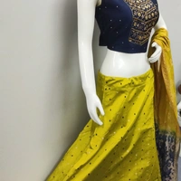 CROP TOP - Mehndi Green, L