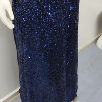 Crop Top - Velvet black colour, L