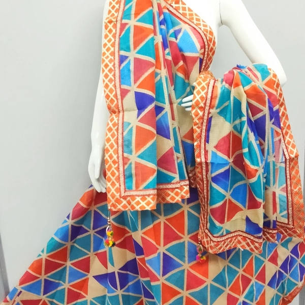 JAIPURIYA LEHENGA - Multi, Free Size