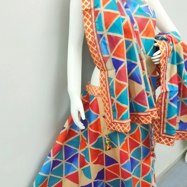 JAIPURIYA LEHENGA - Multi, Free Size