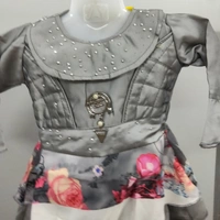 Girls Frock - Grey colour, 20